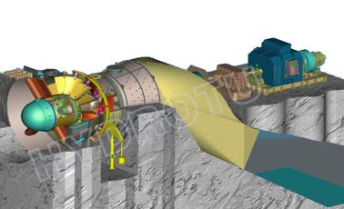 Tipo principal hidro turbina da maré baixa S/turbina da água com o corredor regulamentar completo, regulador de velocidade