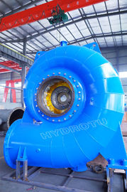 Turbina de Francis eixo horizontal/vertical hidro com cabeça da água do projeto das energias hidráulicas 30-300m