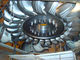 Turbina de aço inoxidável da turbina de água de impulso/água de Pelton para o projeto das energias hidráulicas da cabeça do ponto alto