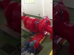 Turbina hidráulica poderosa com guia e corredor de aço inoxidável