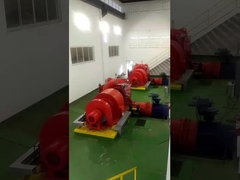 Francis Turbina de água em funcionamento