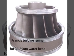 Aço inoxidável 300m Francis Turbine Generator para projeto hidroeléctrico