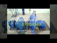 Pequena Turbina Hidráulica Francis de Eixo Horizontal / Turbina Francis de Água de 0,1MW - 50MW