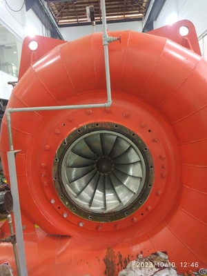 Turbina hidráulica de aço inoxidável com potência nominal de 100-10000 kW