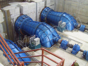 Turbina hidráulica horizontal Kaplan de cabeça de água baixa 0,1 MW - 5 MW