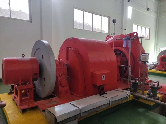 Turbina hidráulica de aço inoxidável com potência nominal de 100-10000 kW