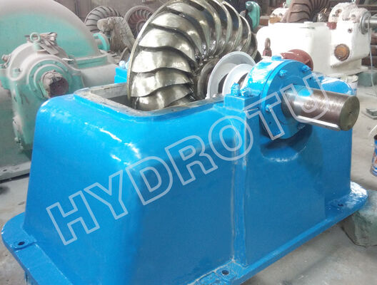 Turgo Hydro Turbine 100KW-2000KW com 70m-200m Head Range e 88% de Eficiência