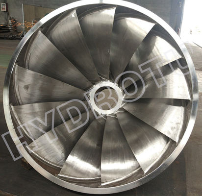 Turbina Francis de cabeça de água alta com gerador AC síncrono