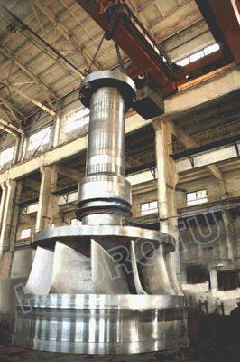 capacidade de saída material da energia elétrica 100KW-200MW do corredor da turbina de 0Cr13Ni4Mo Francis