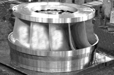 Equipamento de aço inoxidável das energias hidráulicas do processo de fabricação do corredor 0Cr13Ni4Mo da turbina de Francis da precisão